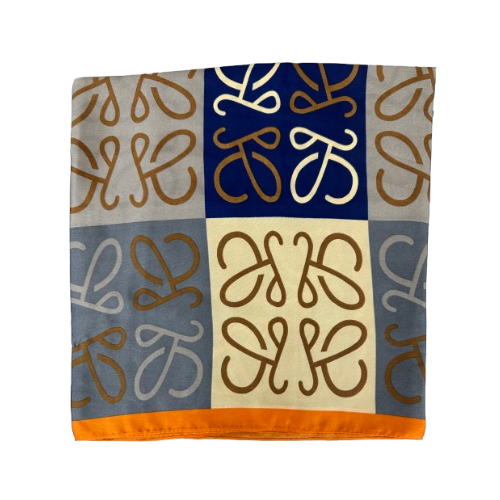 Elegantes Halstuch Schmetterlings-Muster – Beige